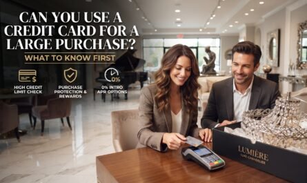 Can You Use a Credit Card for a Large Purchase? What to Know First