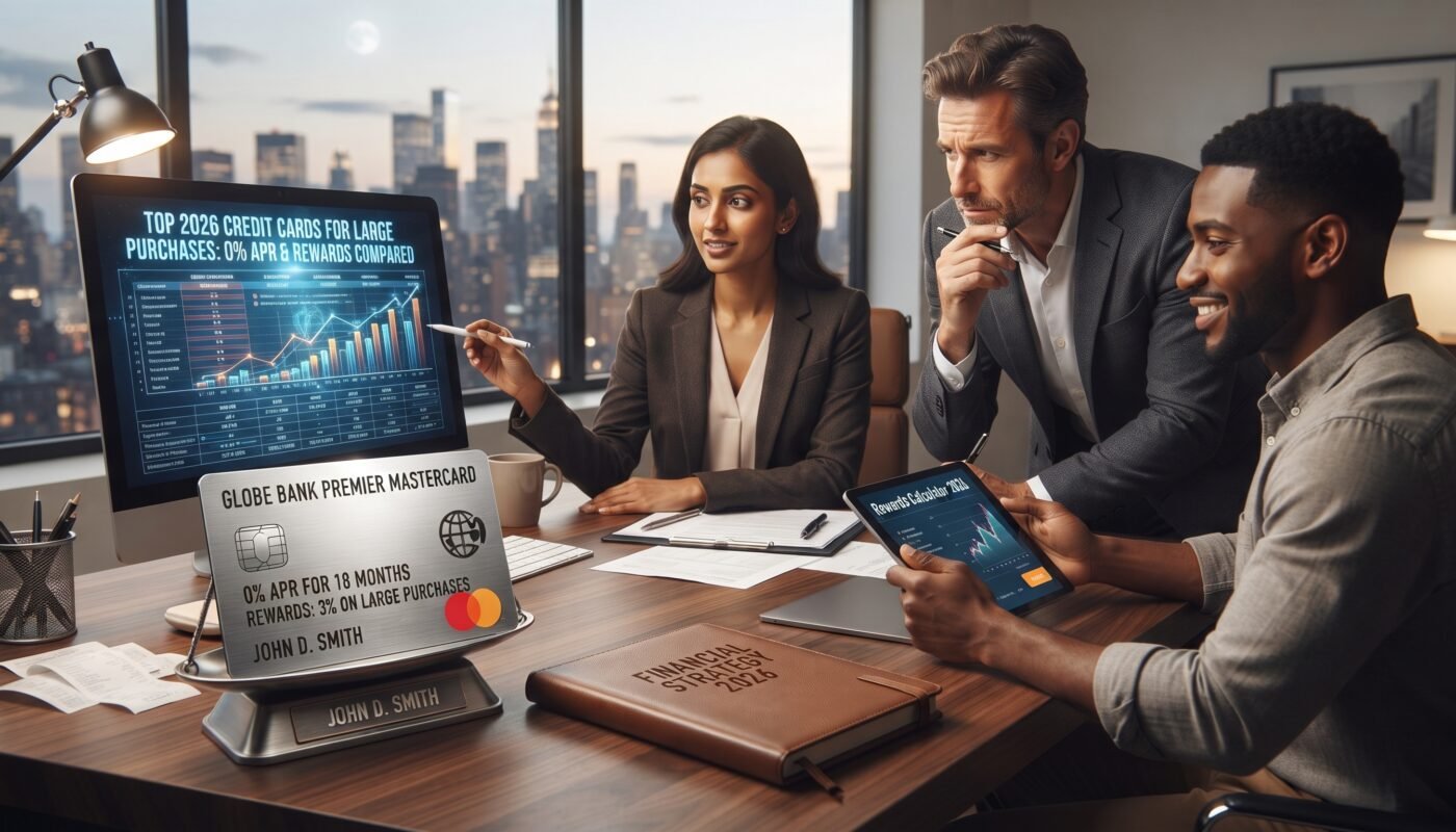 Best Credit Cards for Large Purchases in 2026: 0% APR & Rewards Compared