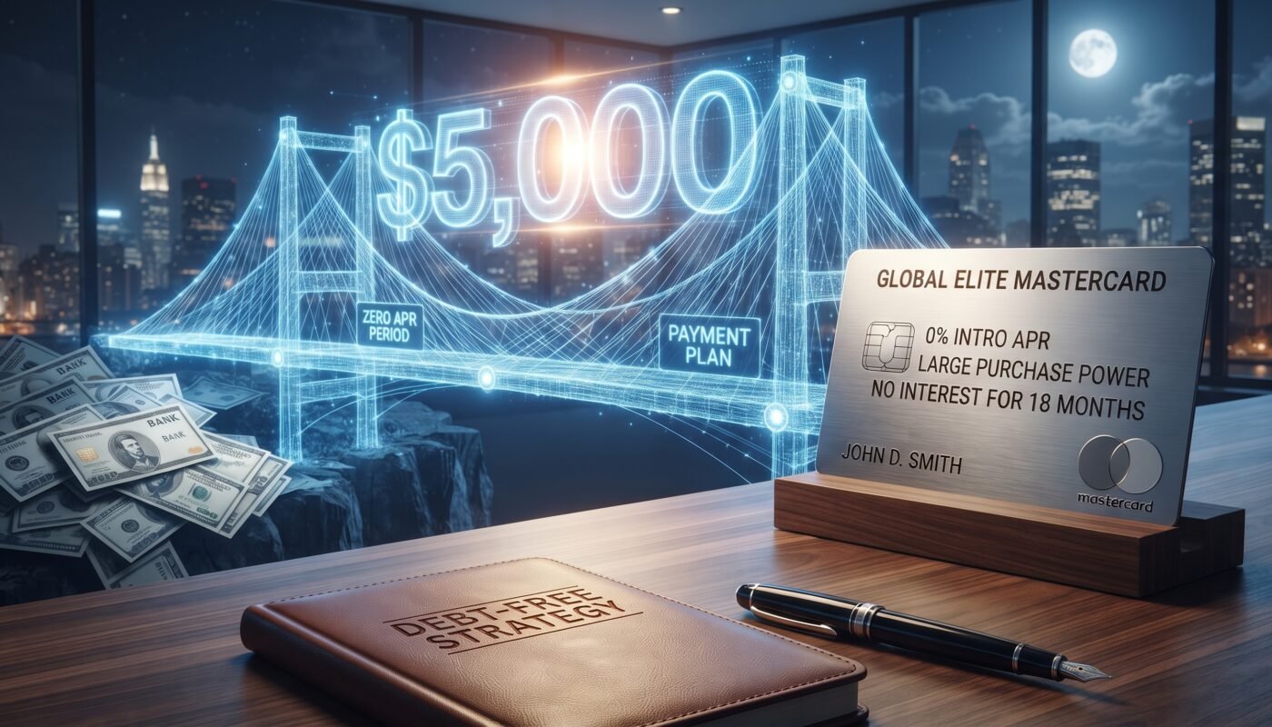 Best Credit Cards for a $5,000 Purchase With 0% Intro APR