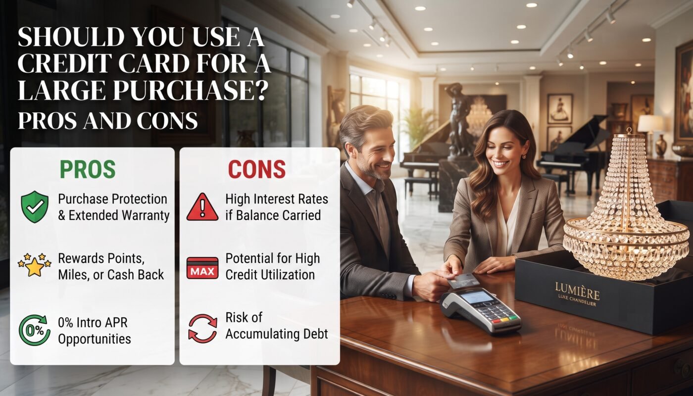 Should You Use a Credit Card for a Large Purchase? Pros and Cons