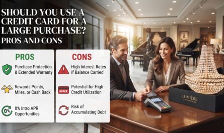 Should You Use a Credit Card for a Large Purchase? Pros and Cons
